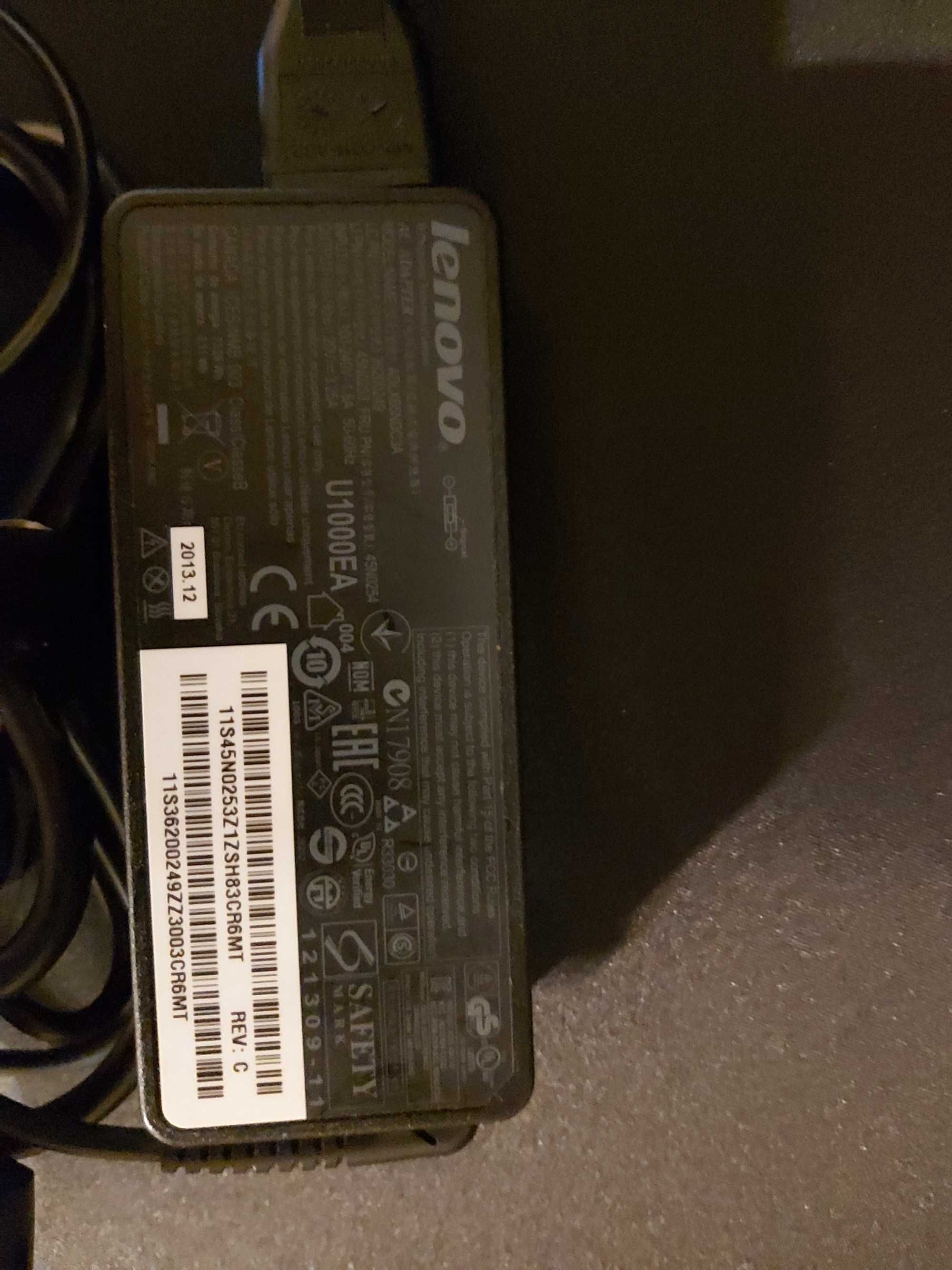 ORYGINALNY zasilacz LENOVO nowoczesny  90w  65W 20V 3.25 kostka