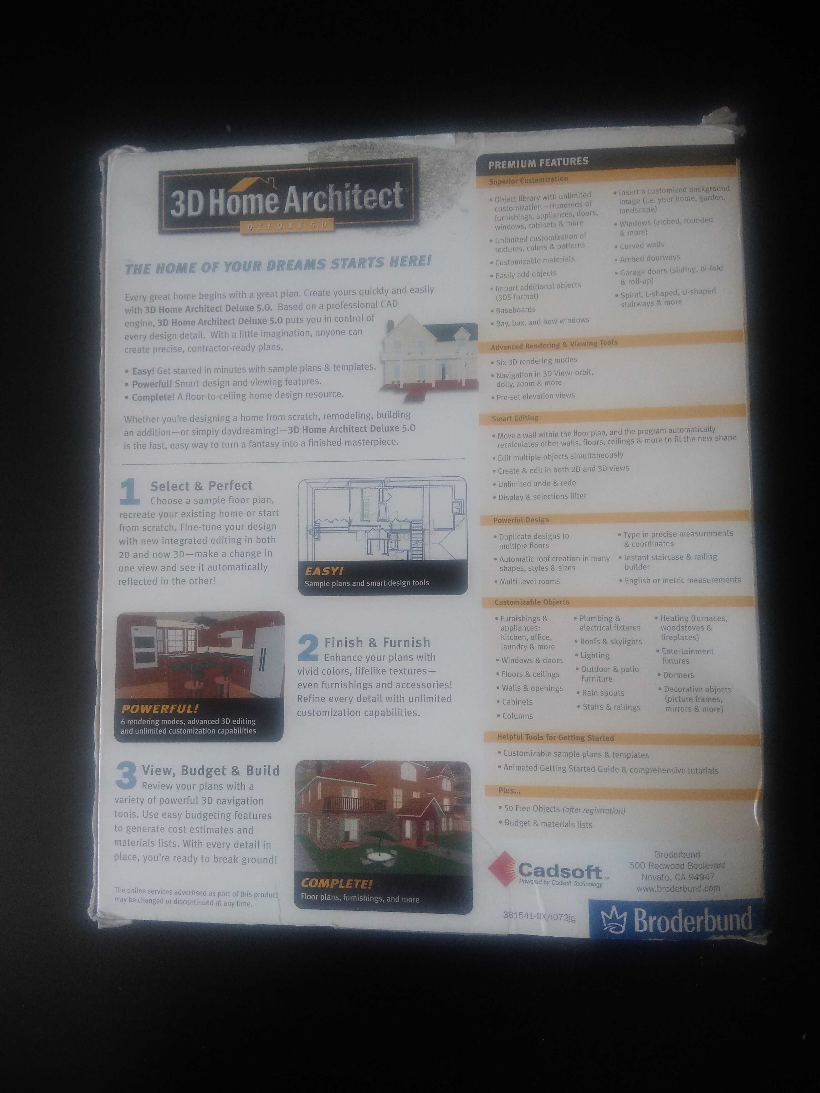 Livro e programa de arquitetura 3D Home Design