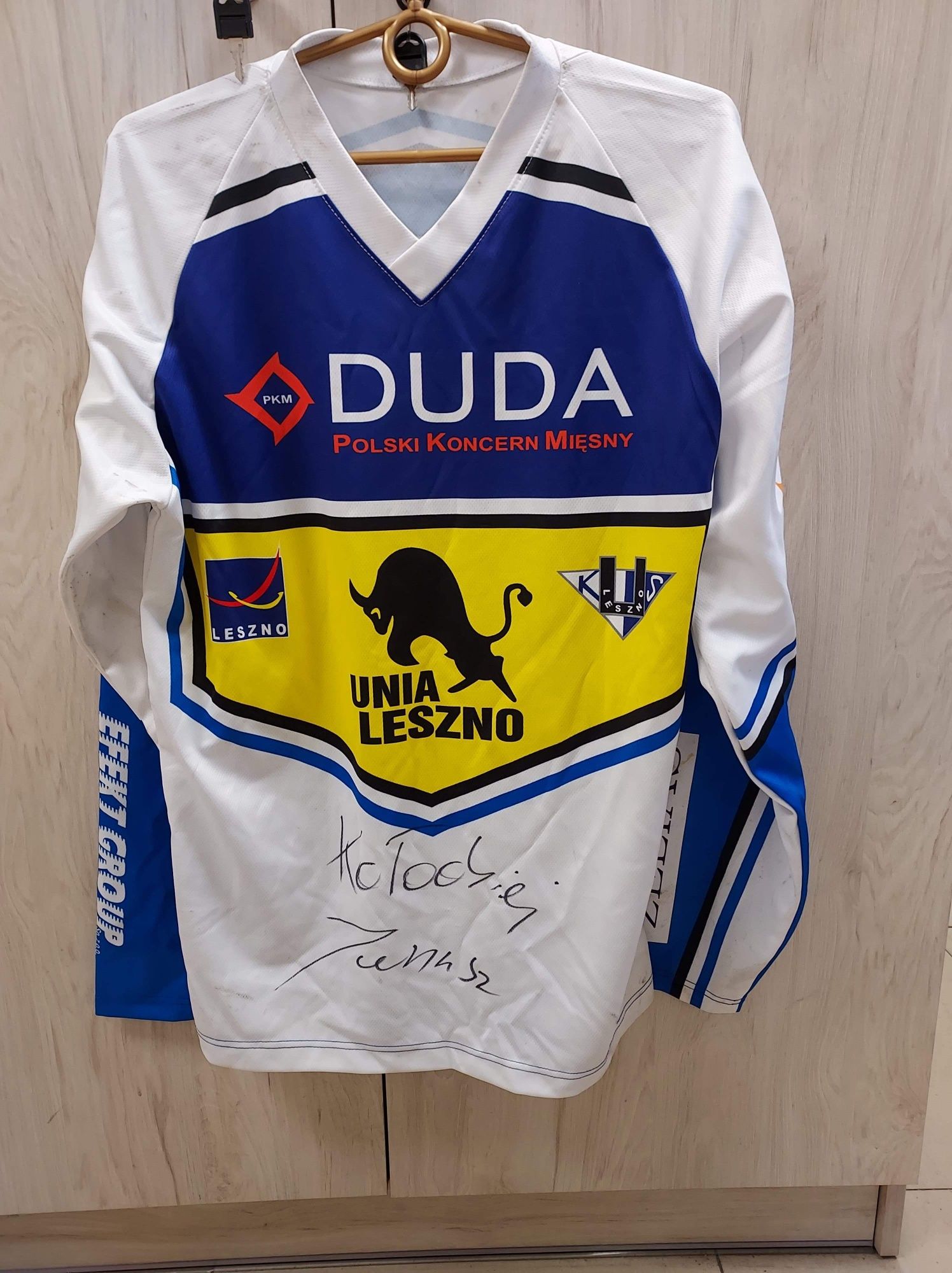 Koszulka Janusza Kołodzieja Unia Leszno