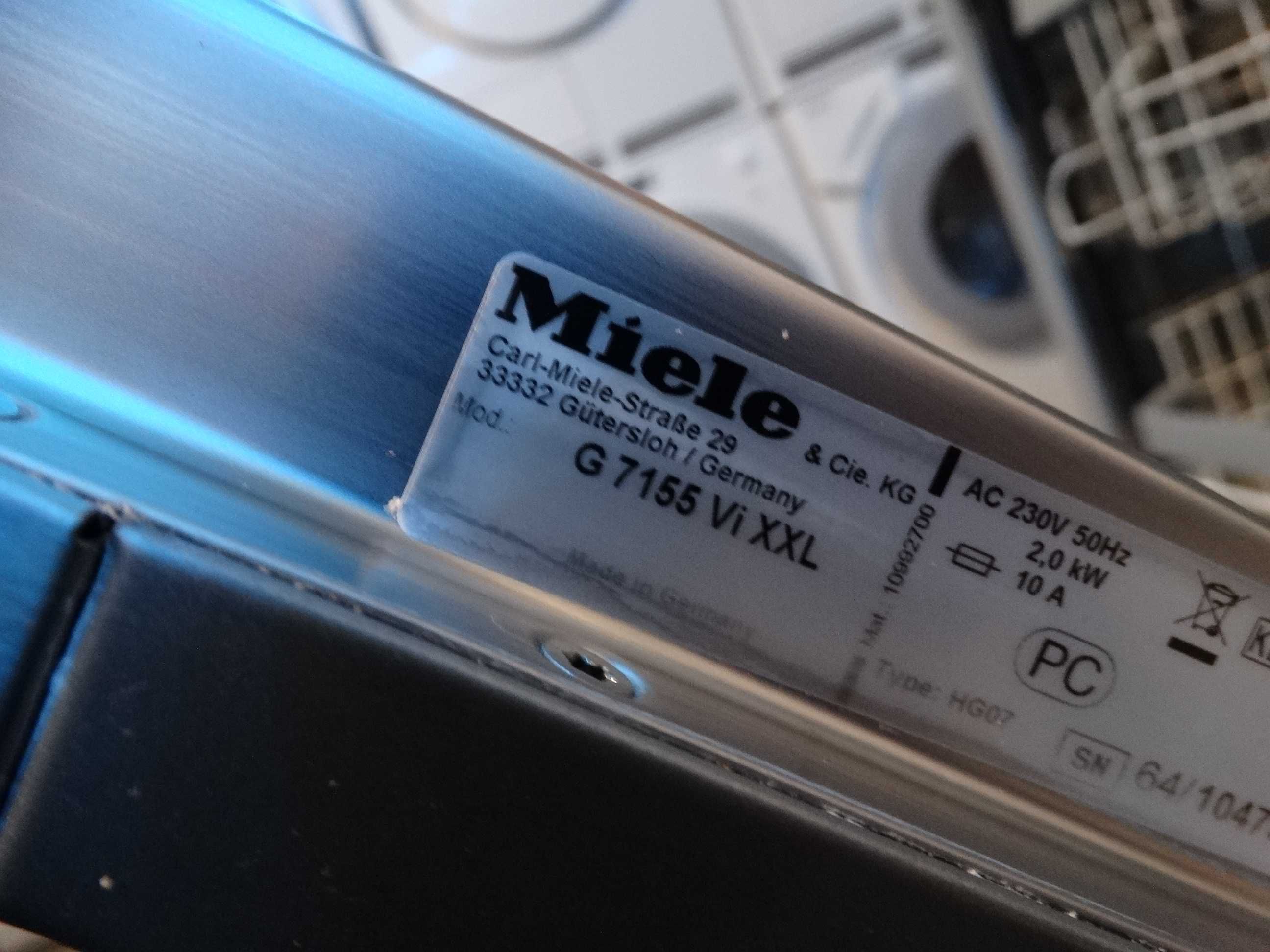 Zmywarka Miele G7155 Vi XXL do pełnej zabudowy gwar 6 m-cy