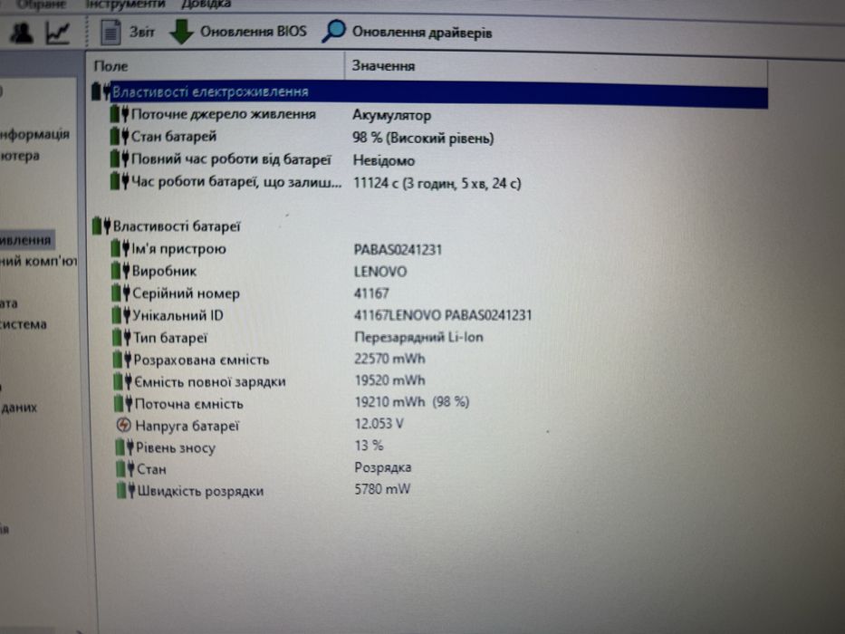 Безшумний ноутбук Lenovo, 8Gb, SSD120Gb, налаштований, гарний стан.