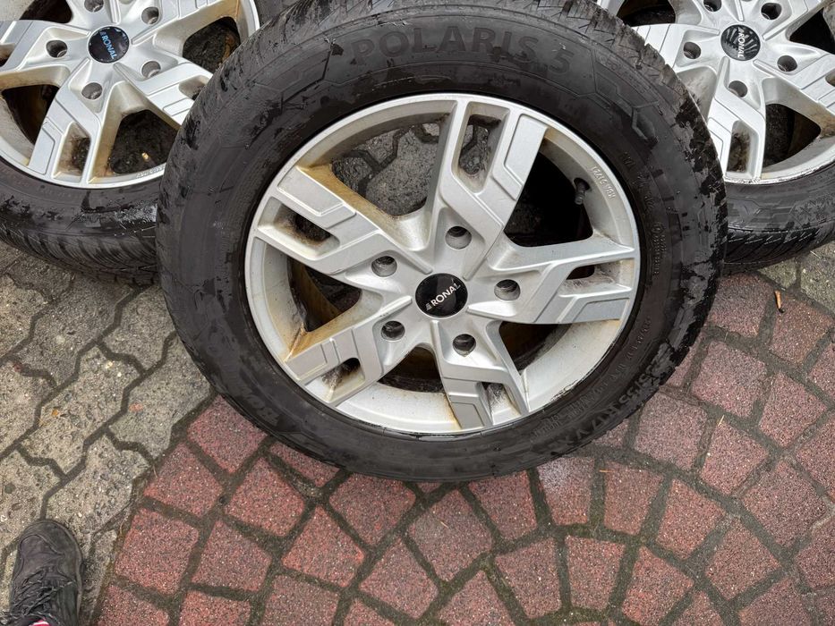 Felgi aluminiowe 17" 5x160 Ford Transit Custom Tourneo z oponami 2022