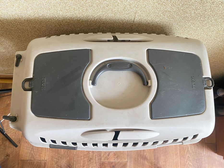 Переноска для собак і кішок Trixie Capri .Сіра.