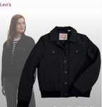 Levi’s бомпер, утеплена курточка, розмір S. Стан чудовий.