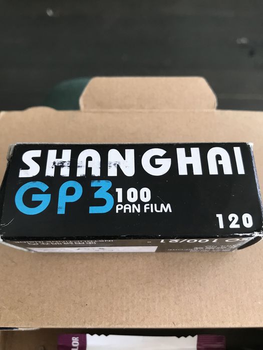 Фотоплівка 120mm  shanghai 100 чорна