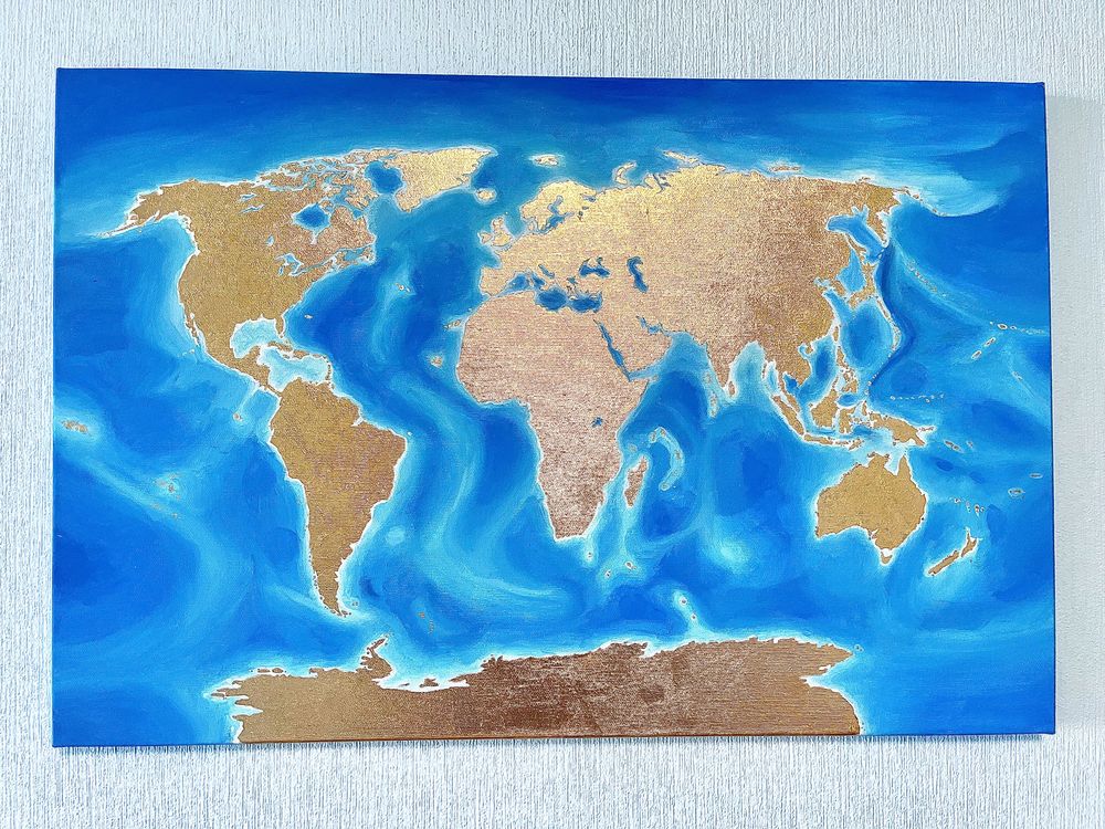 Картина «Мапа світу»