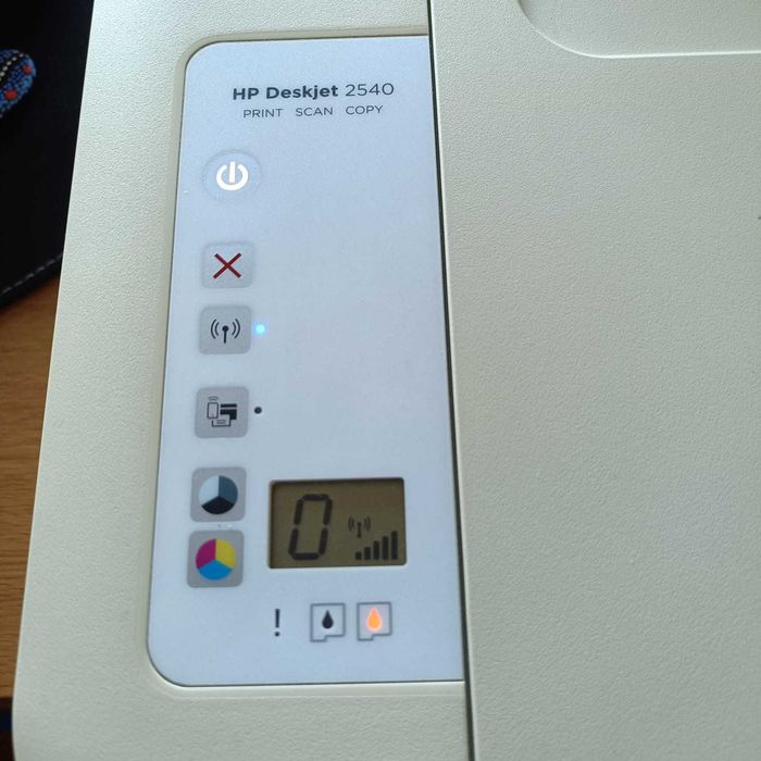 HP DeskJet 2540 Printer – Print | Scan | Copy - Used and Working64553337543937122