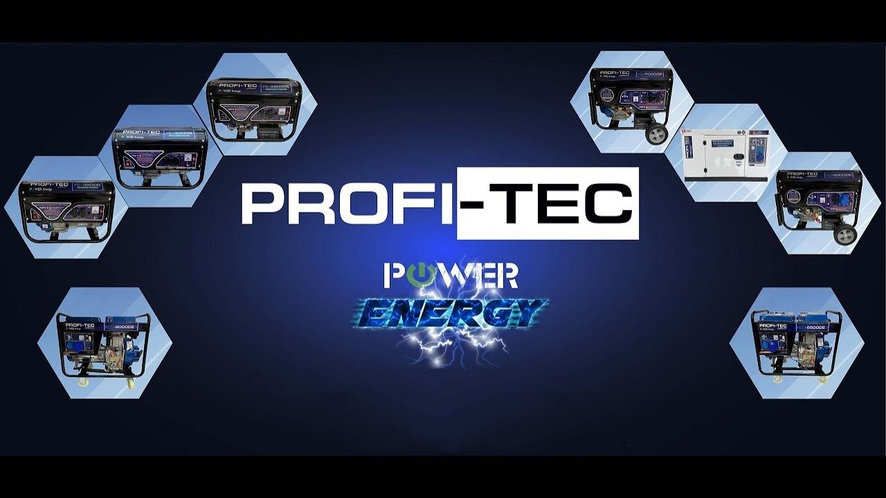 Генератор бензиновий Profi-Tec PT 3800G / Aldo 3.0-8.0 кВт 100% Мідь