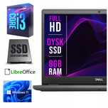Laptop Dell Latitude 3410 I3-10gen 8GB 256GB SSD FHD Windows 11 nauk