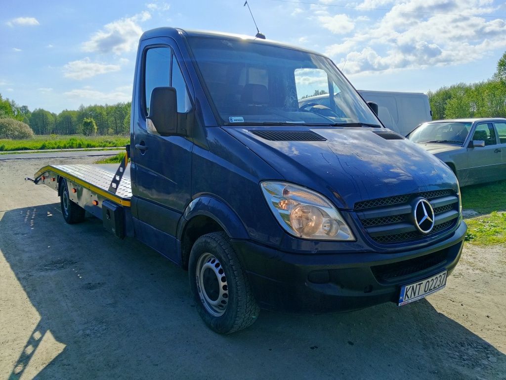 Mercedes Sprinter 315cdi Autolaweta Najazd.