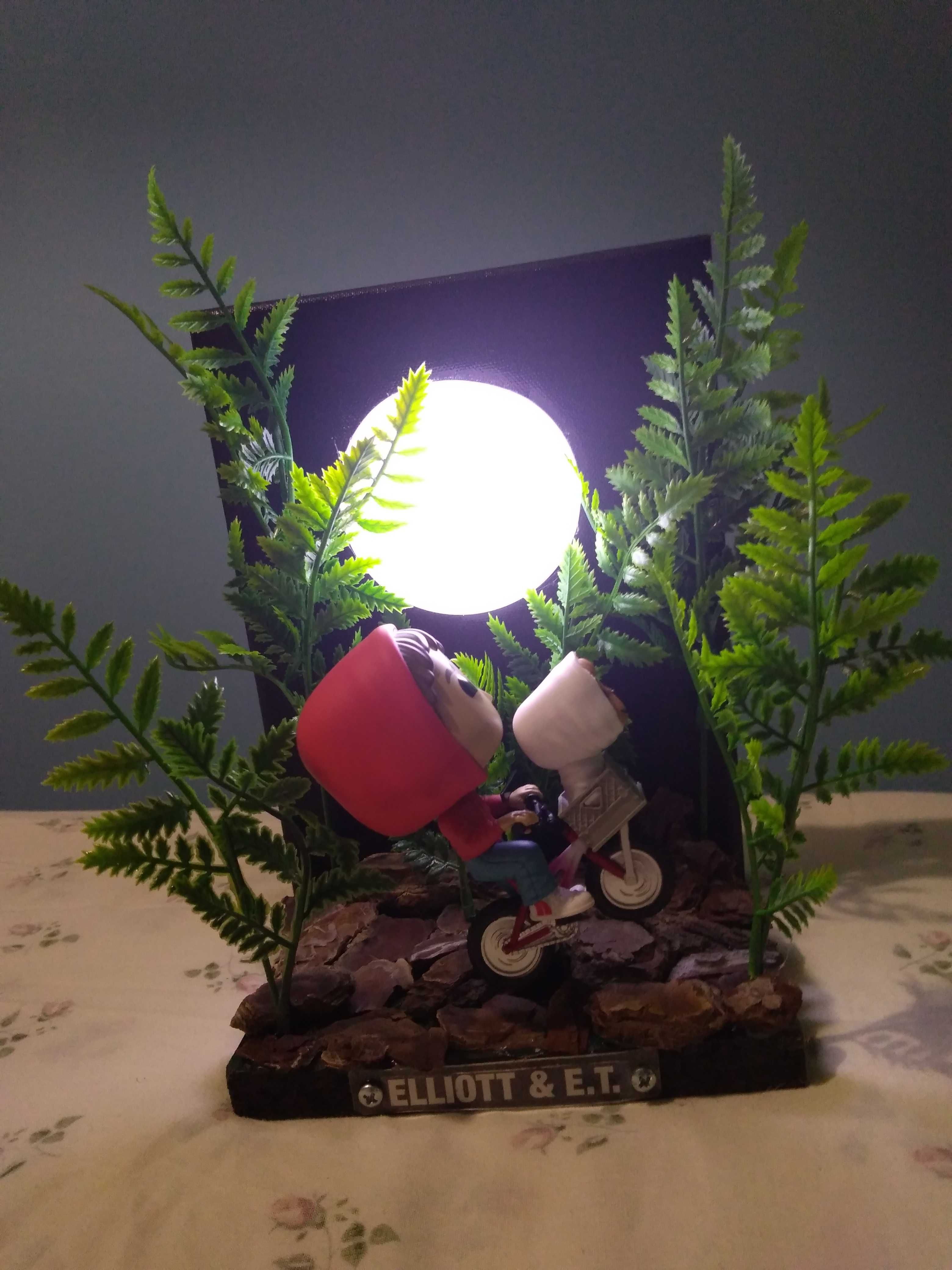 Diorama E.T com figuras da Funko