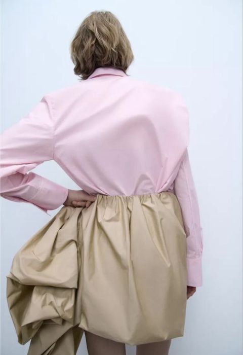 Стильна асиметрична блуза від zara