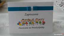 Zaproszenie pasowanie na przedszkolaka zaproszenia