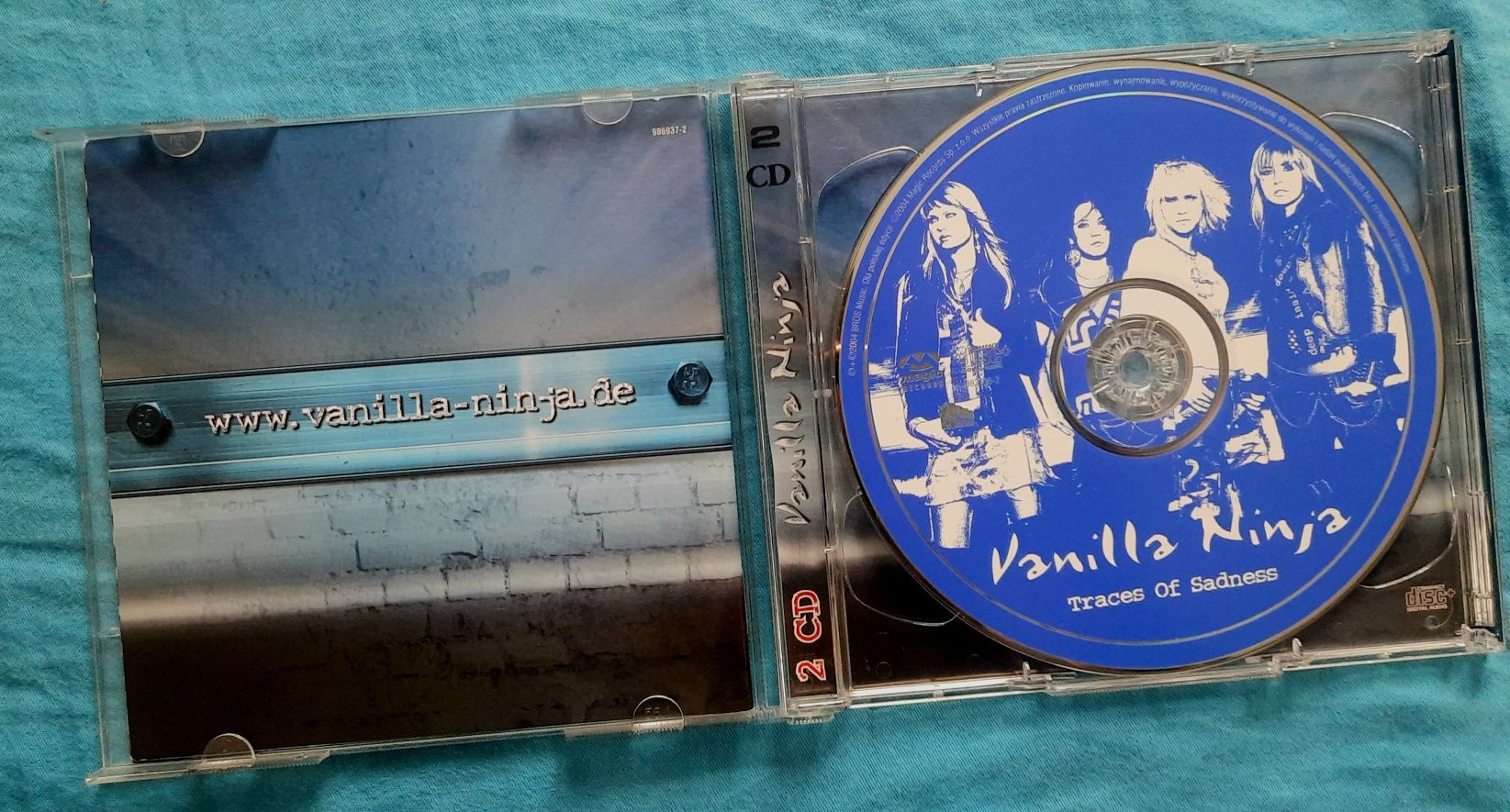 vanilla ninja traces of sadness 2 cd płyta