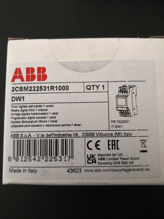 Int. Horário 24h 1 Canal ABB