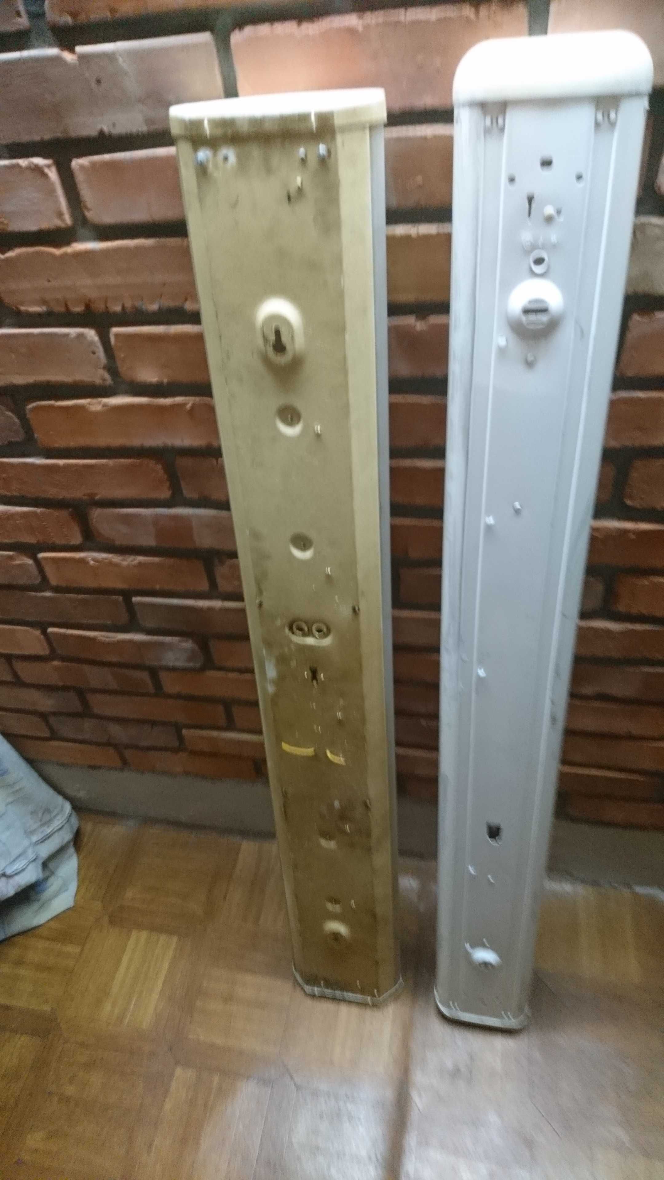 lampa, świetlówka  natynkow. 2x36W i 2x18WLed, polskie, cena za 1szt .
