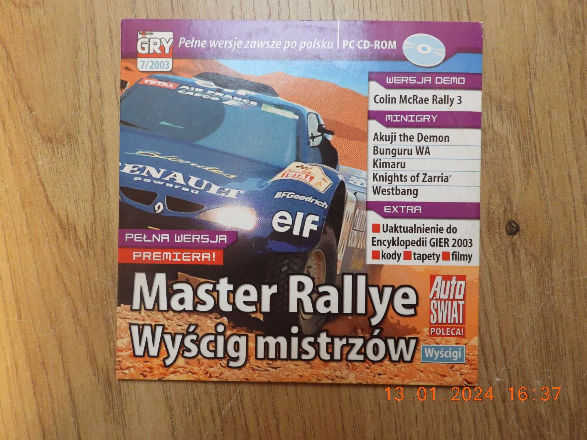 Master Rallye - Wyścig Mistrzów  - PC