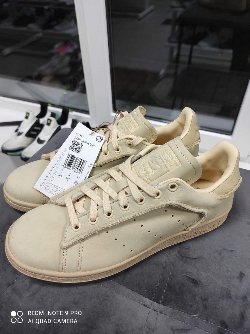 ОРИГІНАЛ 100% Кросівки Adidas Stan Smith Luxe Shoes Beige ID2147