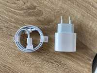 Szybka Ładowarka 20W + Kabel 1M USB C lightning do iPhone
