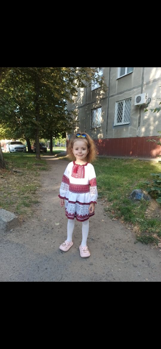 Вишиванка сукня на дівчинку