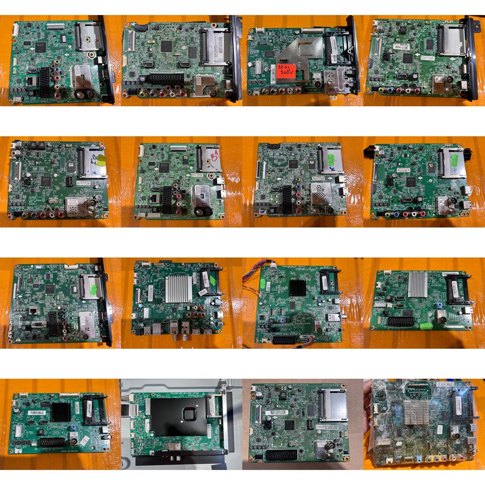 Плата, Блок Живлення, Динаміки, Модулі, Корпус Ножки від телевізора