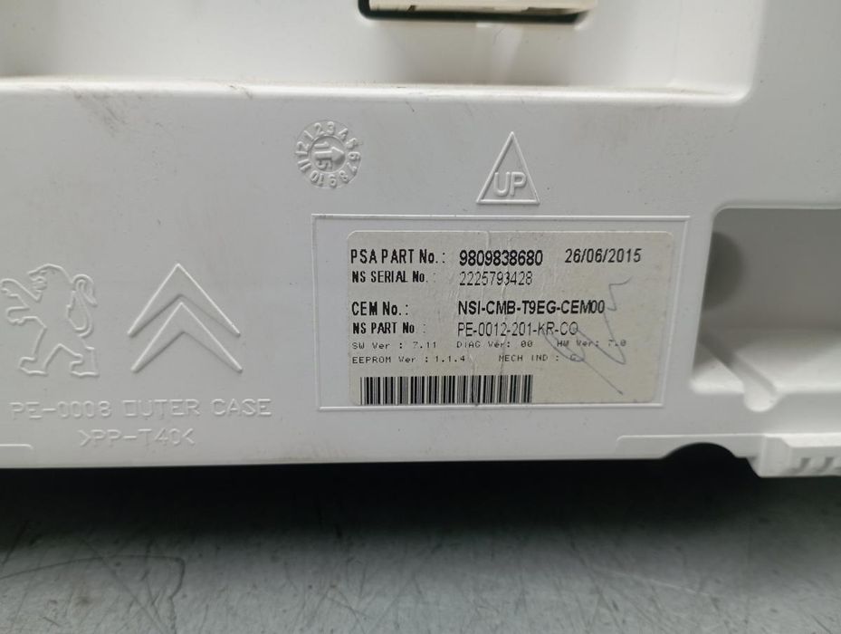 Quadrante / painel de instrumentos PEUGEOT 308 SW II