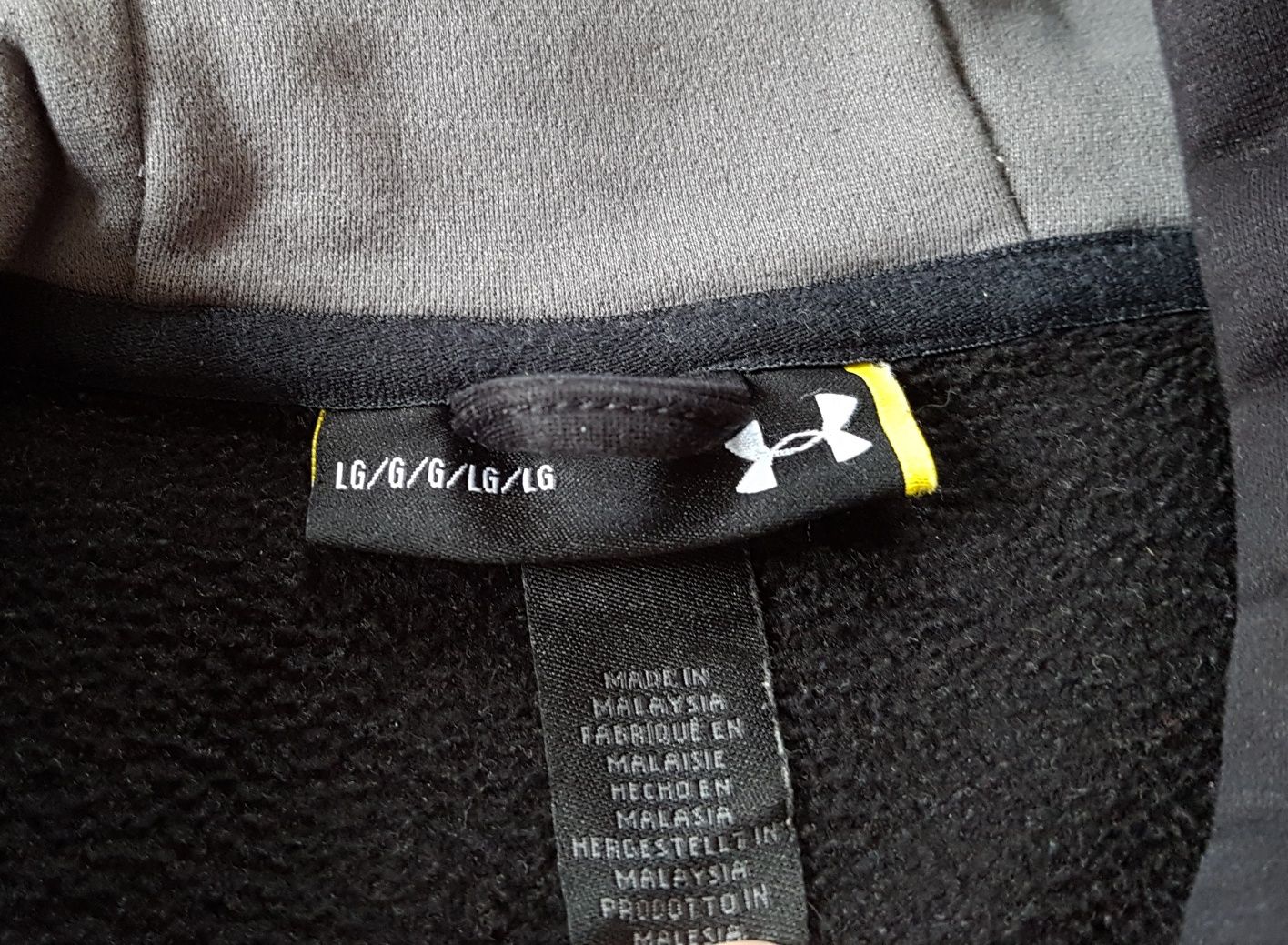 Under Armour худи кофта на флисе оригинал L