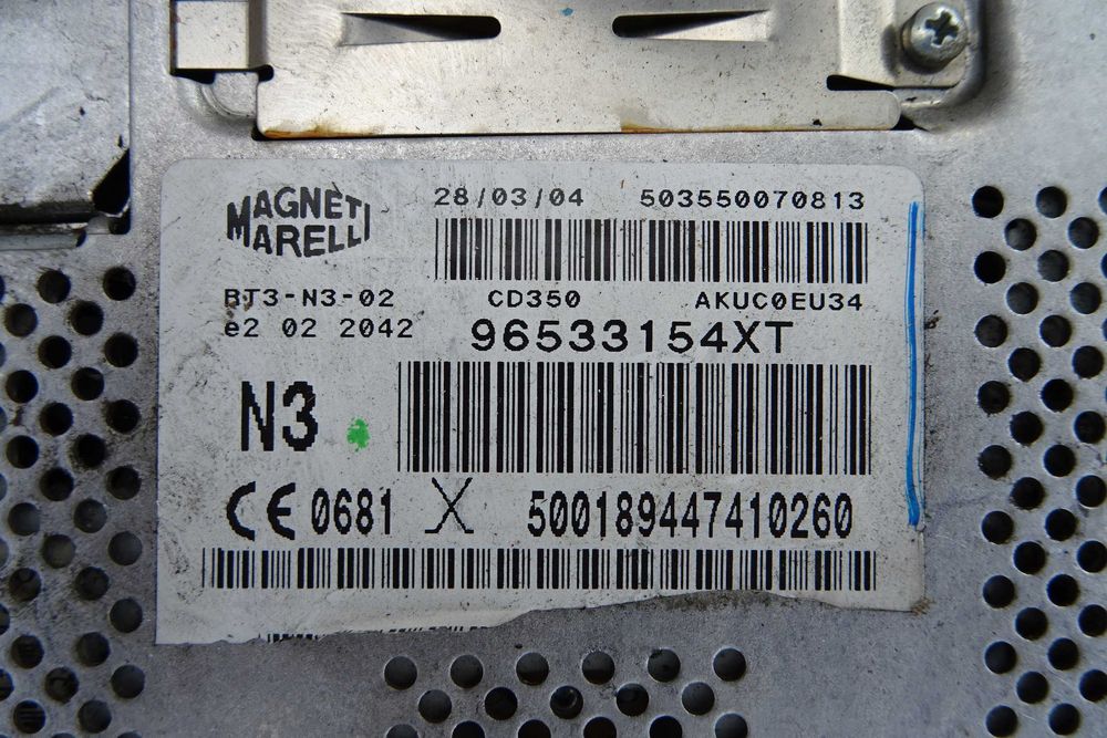 Radio Nawigacja GPS Peugeot 307