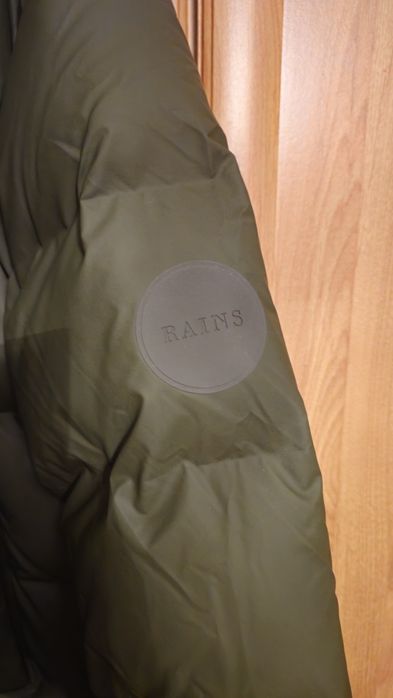 Rains Puffer Jacket 1506 Green L/XL