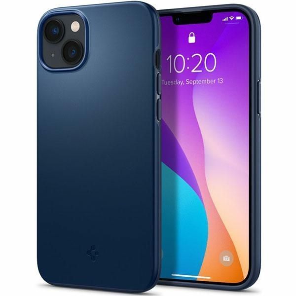 Spigen Thin Fit Etui do iPhone 14 Plus / 15 Plus 6,7" Navy Blue