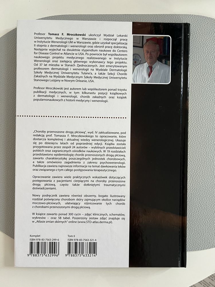 Choroby przenoszone drogą płciową Tom II Mroczkowski stan idealny