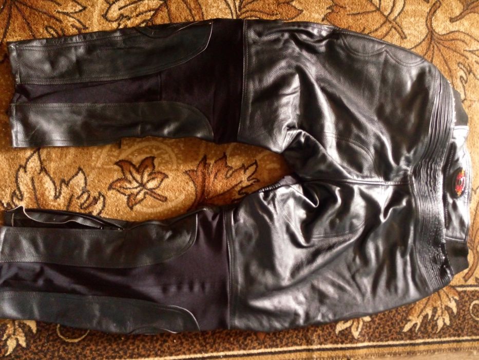 Мотоштани чоловічі Шкіряні штани