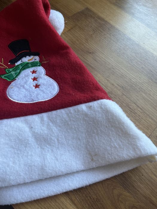 Świąteczna czapka świętego Mikołaja