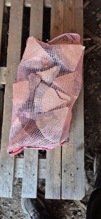 Sosna 25cm, Workowane Drewno do pieca, do palenia, na rozpałkę,