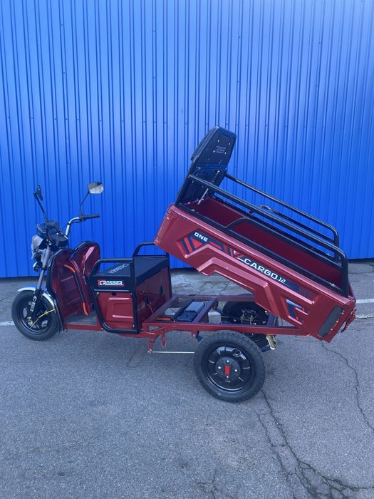Трицикл електричний вантажний Crosser Cargo12 60V/32Ah 800W