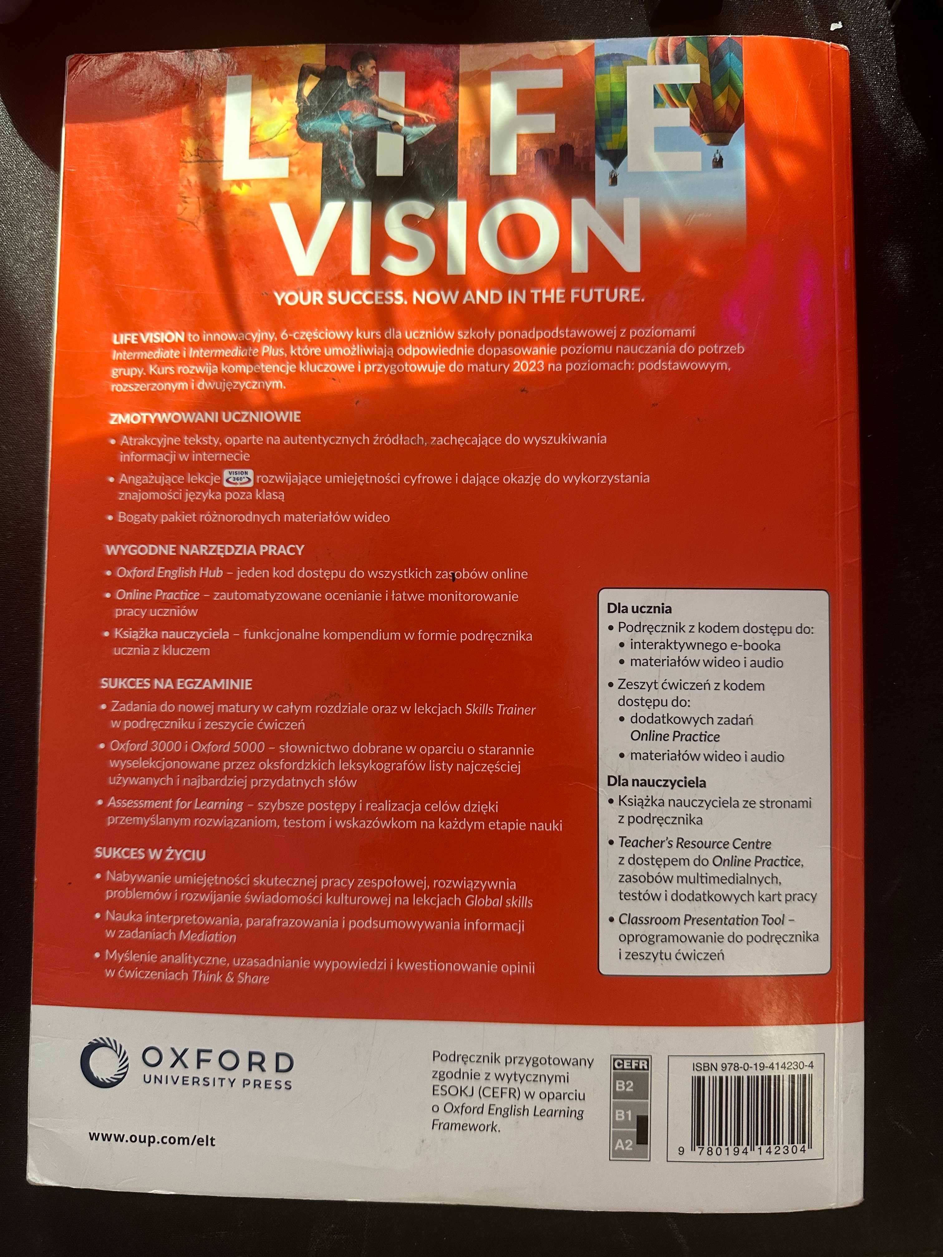 Podręcznik Life Vision Pre-Intermediate A2/B1
