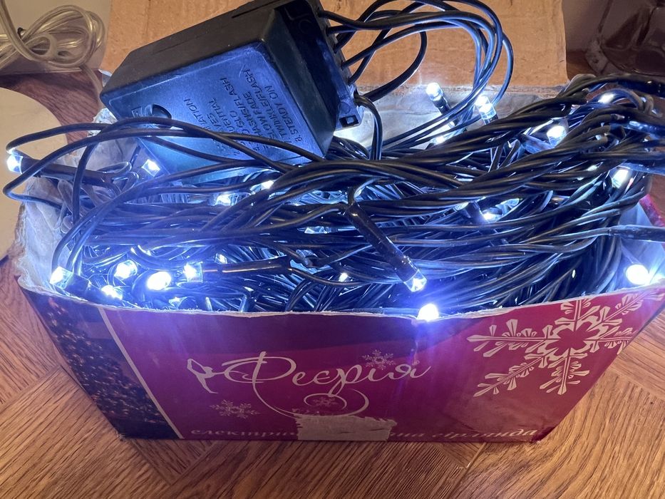 Новогодняя гирлянда Led 20м