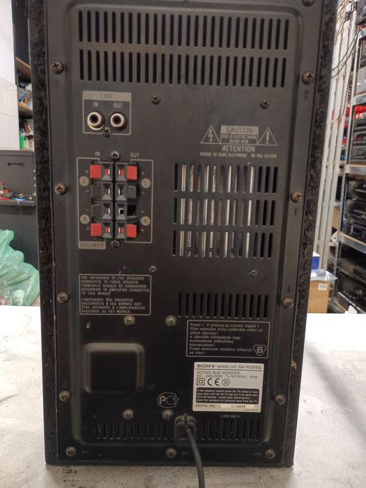 Subwoofer aktywny SONY