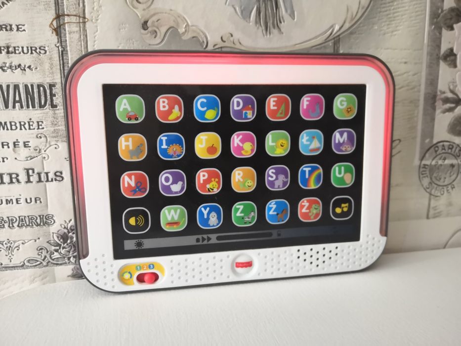 Tablet dla dzieci - Fisher Price - wiek 1 - 3 lata.
