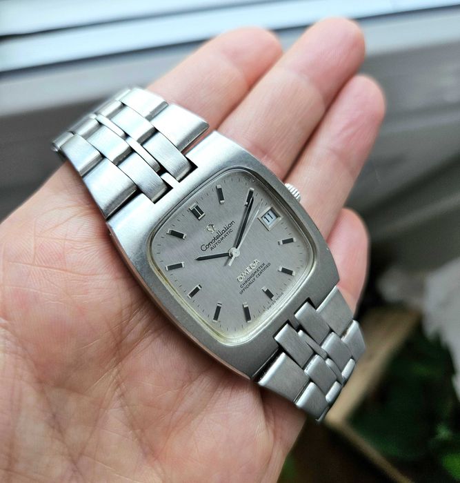 Wielka Omega Constellation Automatic z Cert.Chrono z 1969r Vintage