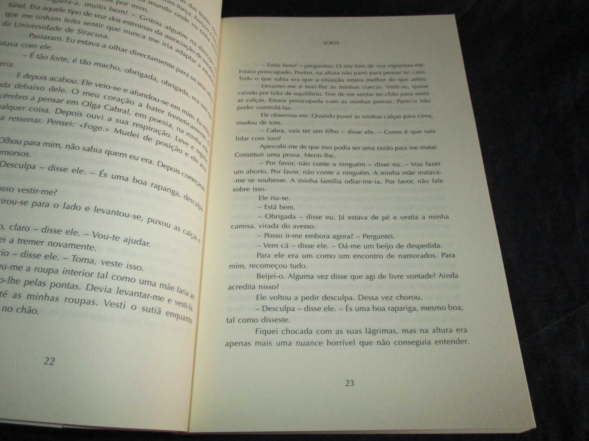 Livro Sorte Alice Sebold