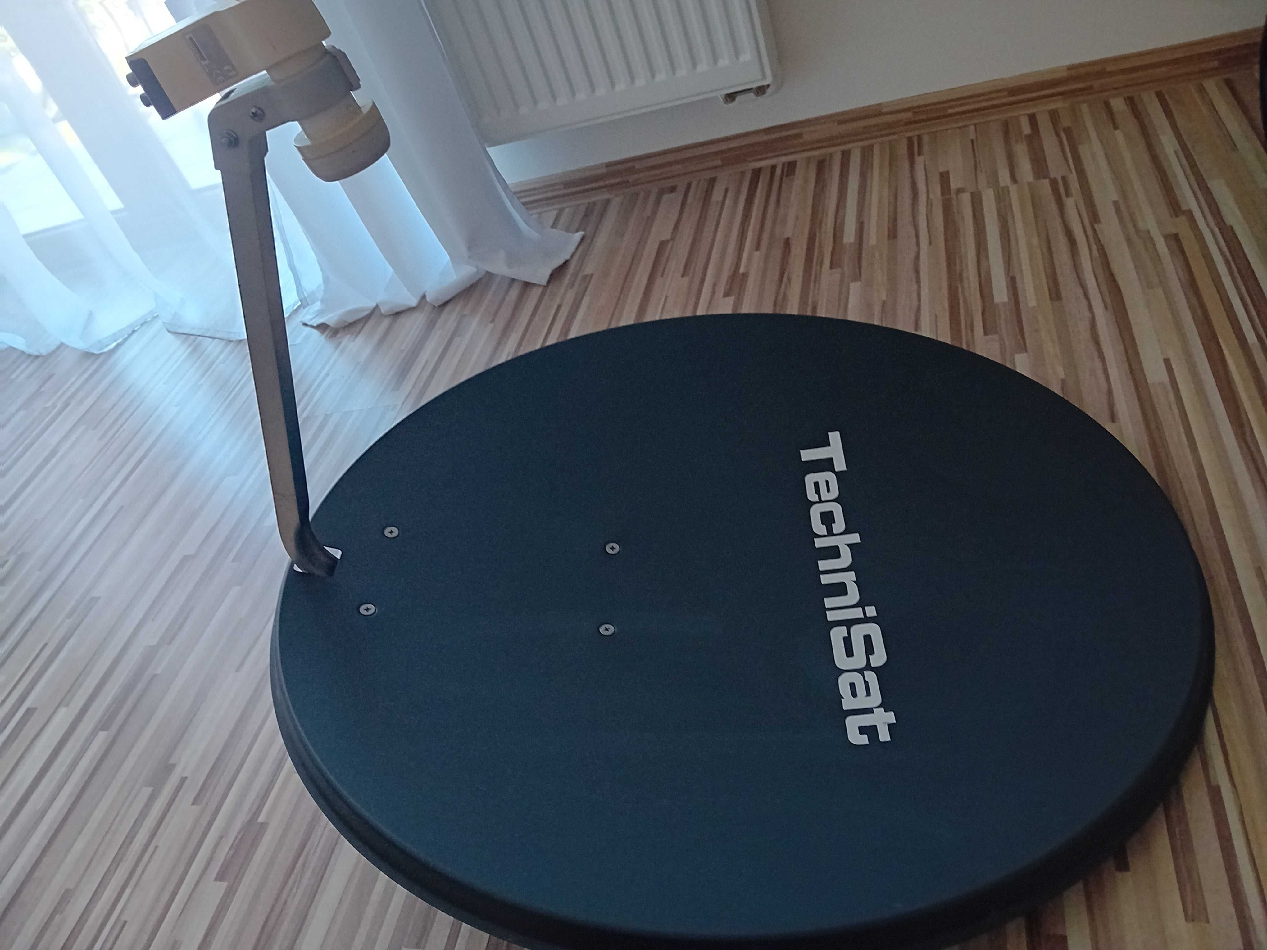 Antena satelitarna z konwerterem