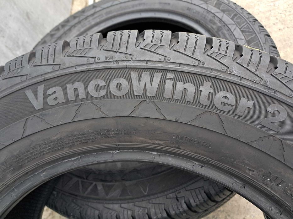 Резина зима 85% протектор Continental 215/65 R16C Vanco Winter 2