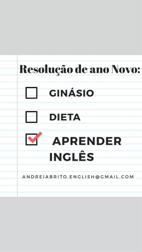 Aulas e explicações de inglês online