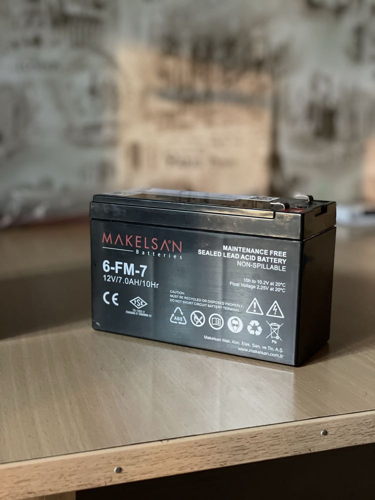 Аккумулятор Makelsan 6-FM-7 12V 7Ah AGM