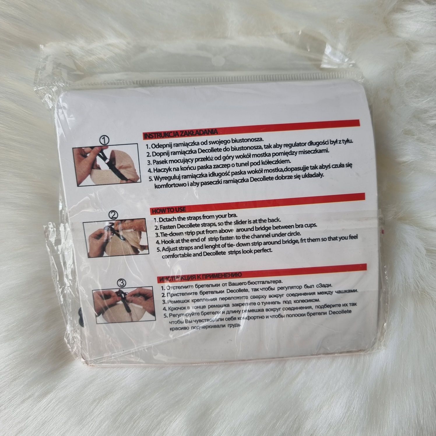 Dekoldowe Ramiączka