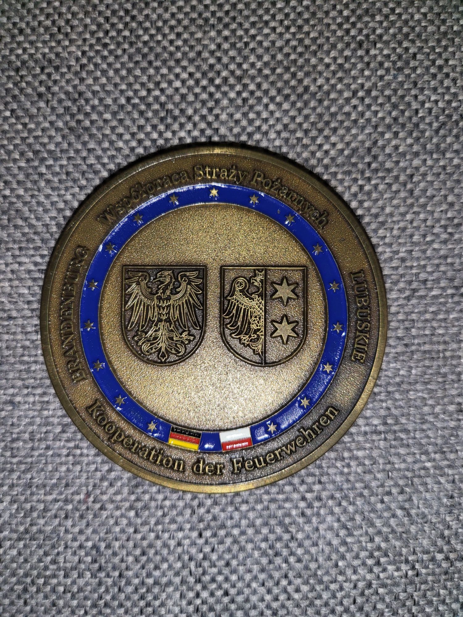 Medal KW Państwowej Straży Pożarnej Gorzów Wlkp Brandenburg