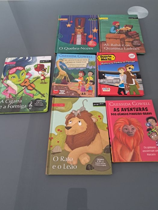 Conjunto livros infantis