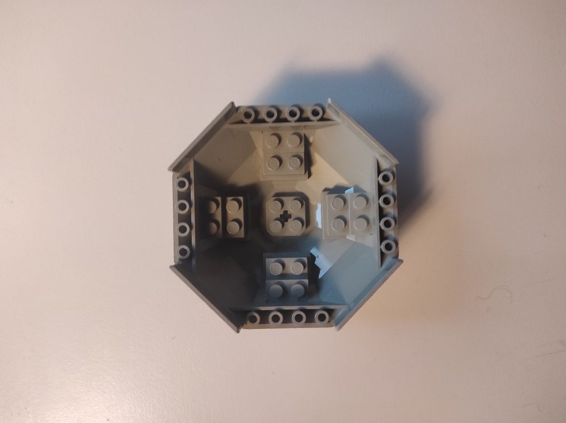 LEGO Cockpit 10 x 10 x 4 Light Gray