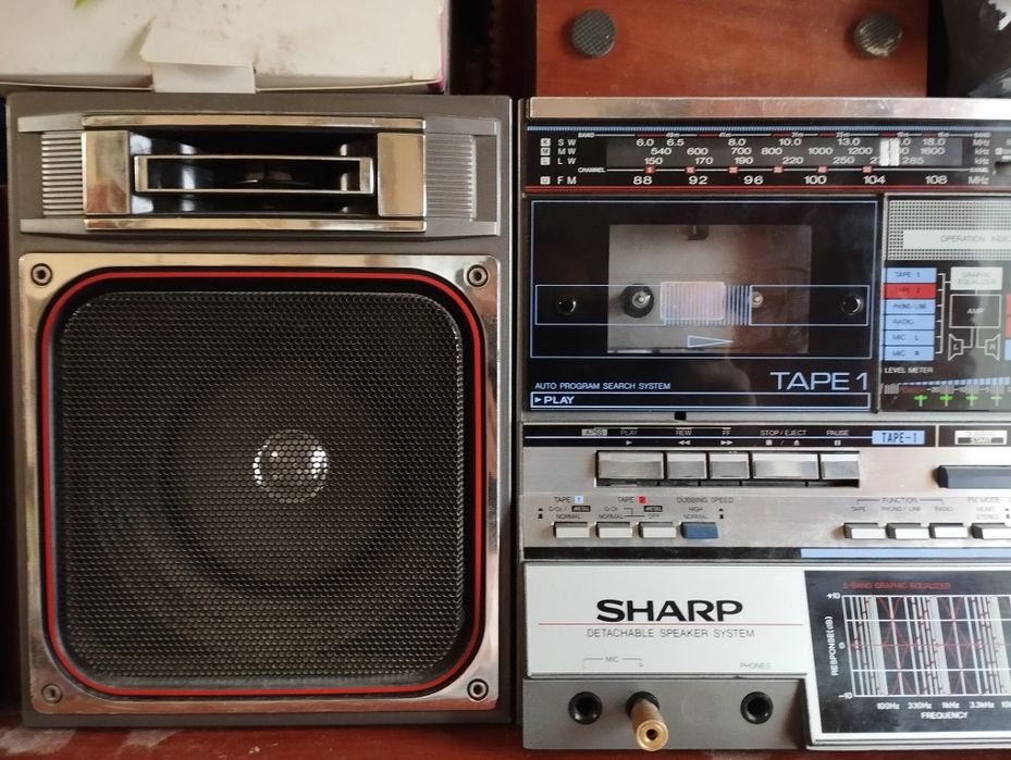 Магнитола sharp GF-780 japan 1984